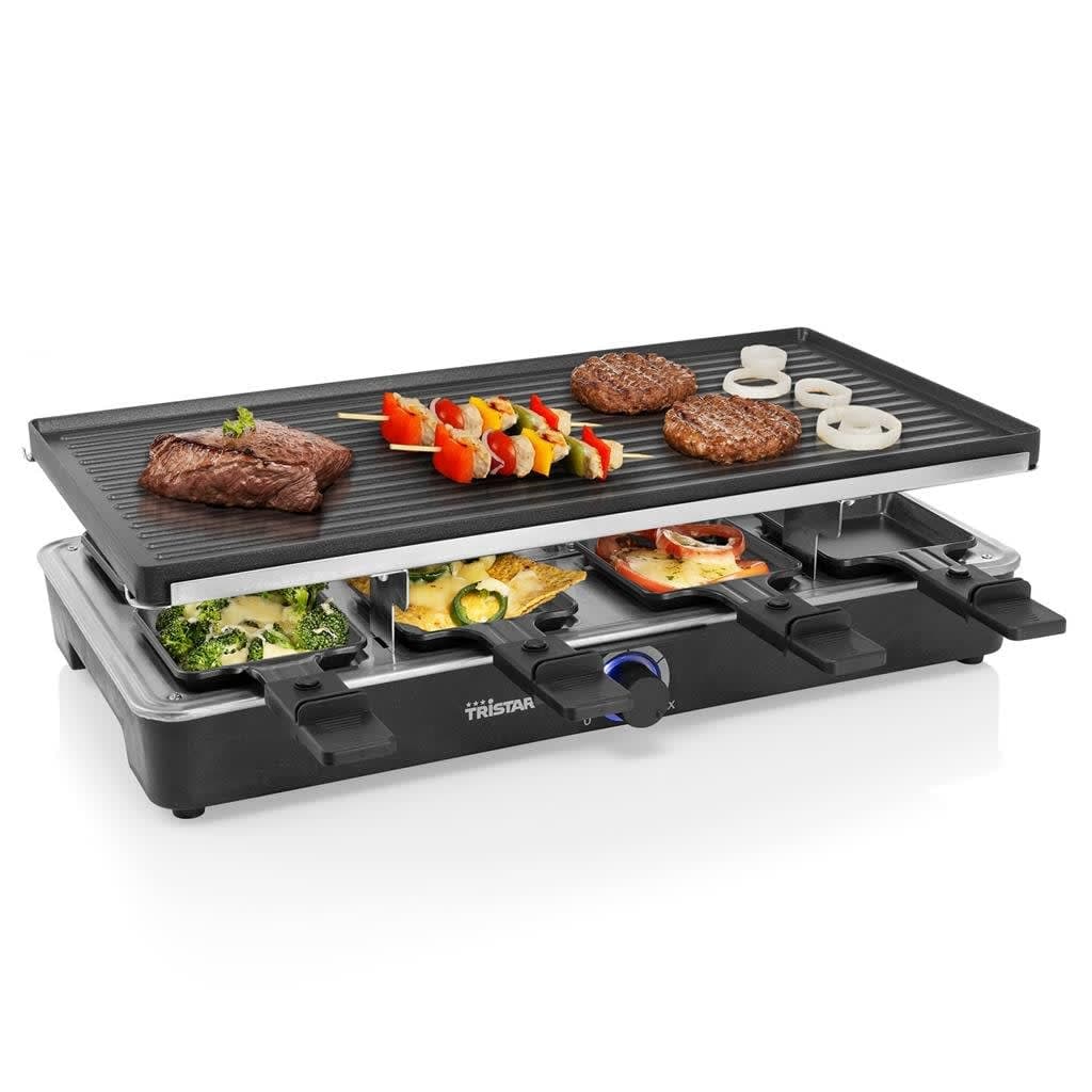 RA-2724 - Grill à raclette reversible 4 en 1